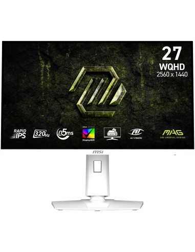 MSI MAG 274QRFW X32 pantalla para PC 68,6 cm (27") 2560 x 1440 Pixeles Wide Quad HD LCD Blanco