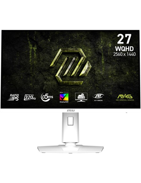 MSI MAG 274QRFW X32 pantalla para PC 68,6 cm (27") 2560 x 1440 Pixeles Wide Quad HD LCD Blanco