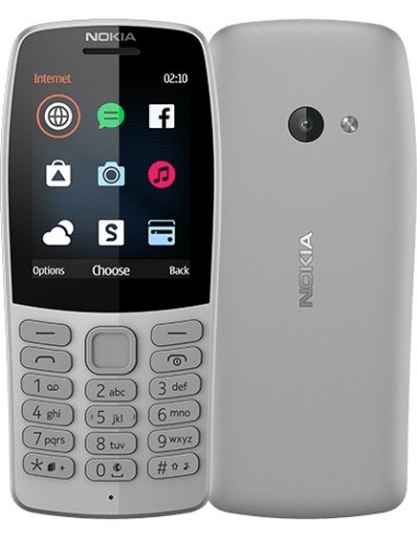 Nokia 210 6,1 cm (2.4") Gris Característica del teléfono