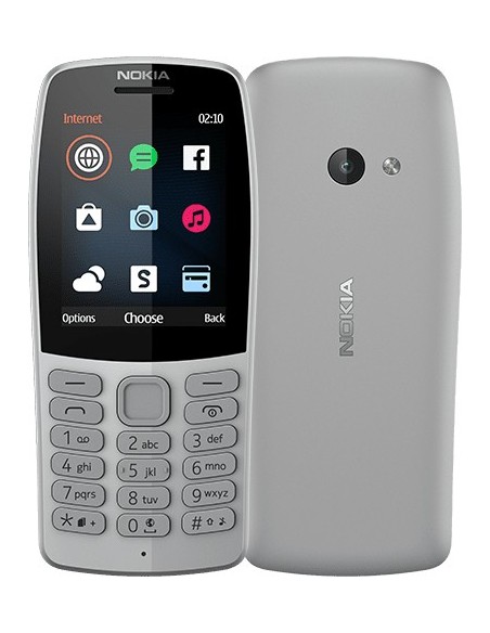 Nokia 210 6,1 cm (2.4") Gris Característica del teléfono