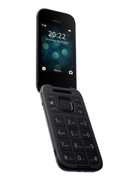 Nokia 2660 Flip 7,11 cm (2.8") 136,4 g Negro Característica del teléfono