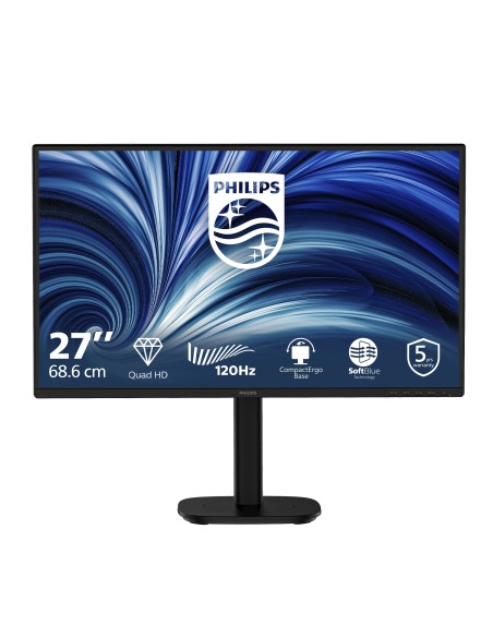 Philips 27B2N3500 00 pantalla para PC 68,6 cm (27") 2560 x 1440 Pixeles Full HD LCD Negro