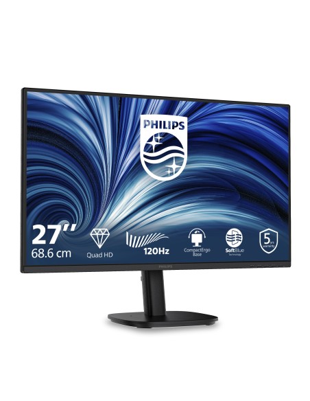 Philips 27B2N3500 00 pantalla para PC 68,6 cm (27") 2560 x 1440 Pixeles Full HD LCD Negro