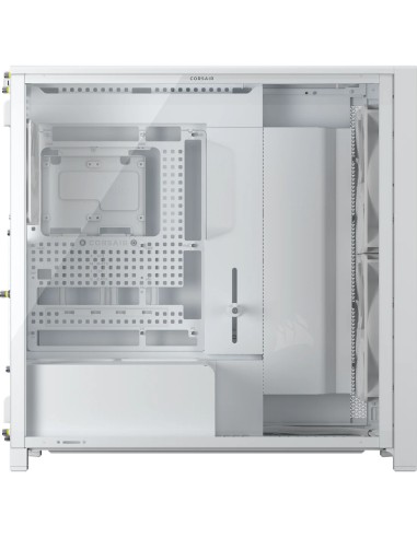 Corsair FRAME 5000D WOOD RS Midi Tower Nuez, Blanco