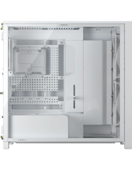 Corsair FRAME 5000D WOOD RS Midi Tower Nuez, Blanco