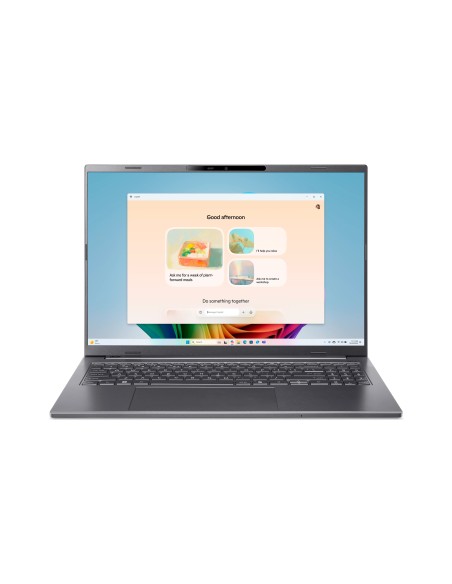 Acer Aspire 16 AI A16-11M-X122 Snapdragon X1-26-100 Portátil 40,6 cm (16") WUXGA 16 GB LPDDR5x-SDRAM 512 GB SSD Wi-Fi 7