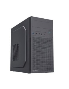 CAJA MICRO ATX COOLBOX M680 MESH GPU MAX 295MM CPU MAX 140MM SIN F.A NEGRO