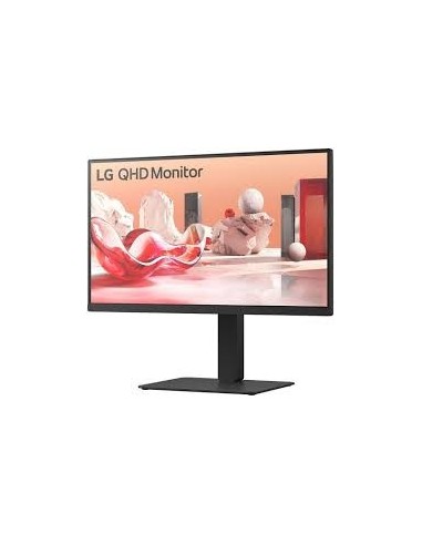 "MONITOR LG 27"" 27BA75QB-T: PANEL IPS, RESOLUCI+ôN QHD, 100 HZ, 5 MS, HDR10, USB-C 65 W, AJUSTE ERGON+ôMICO"
