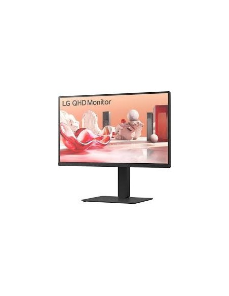 "MONITOR LG 27"" 27BA75QB-T: PANEL IPS, RESOLUCI+ôN QHD, 100 HZ, 5 MS, HDR10, USB-C 65 W, AJUSTE ERGON+ôMICO"