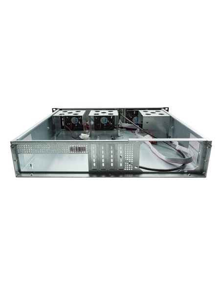UNYKAch 2U 19″ UK 2129 Estante Negro, Plata