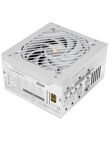 Mars Gaming MPB850PSIW unidad de fuente de alimentación 850 W 24-pin ATX ATX Blanco