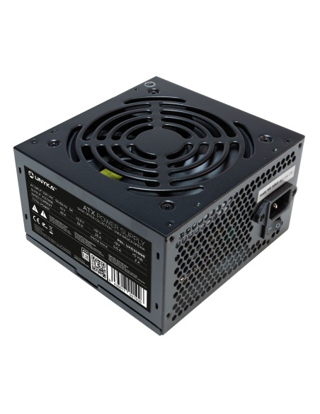 UNYKAch Fuente de Alimentación ATX 550W MAX Office Line Negra
