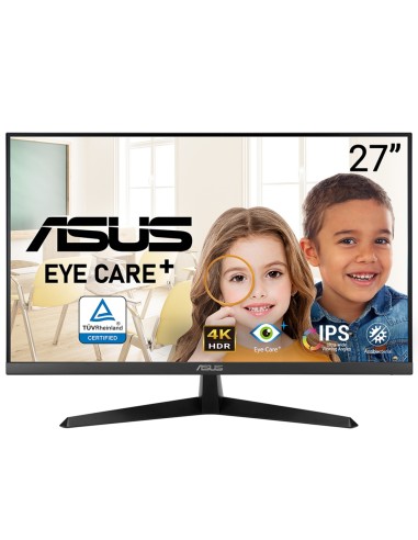 ASUS VY27UQ pantalla para PC 68,6 cm (27") 3840 x 2160 Pixeles 4K Ultra HD LCD Negro
