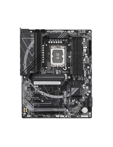 GIGABYTE Z790 EAGLE Placa base - Soporta CPUs Intel Core de 14ª generación, VRM de 12+1+1 fases, hasta 7600MHz DDR5 (OC),