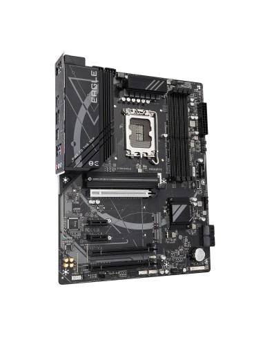 GIGABYTE Z790 EAGLE Placa base - Soporta CPUs Intel Core de 14ª generación, VRM de 12+1+1 fases, hasta 7600MHz DDR5 (OC),
