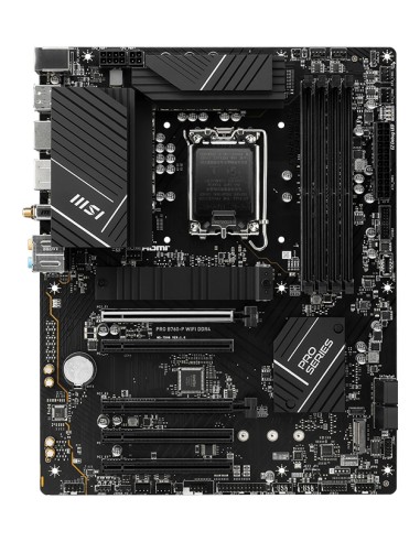 MSI PRO B760-P WIFI DDR4 placa base Intel B760 LGA 1700 ATX