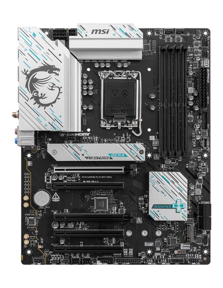 MSI B760 GAMING PLUS WIFI DDR4 placa base Intel B760 LGA 1700 ATX