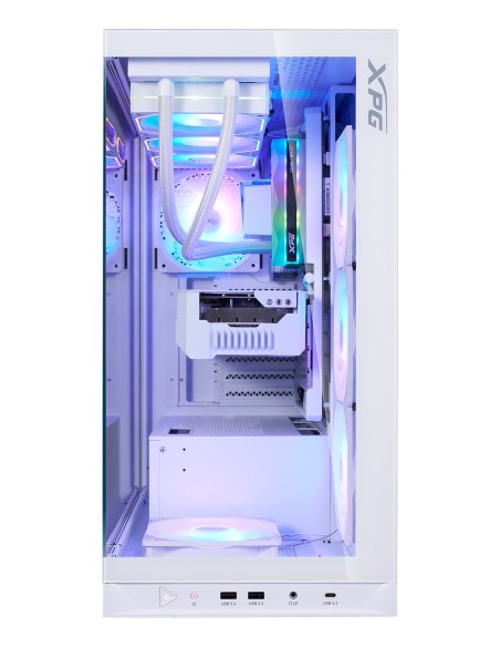 XPG Invader X BTF Midi Tower Blanco