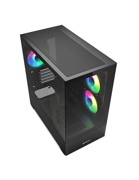 Sharkoon MK6 RGB Midi Tower Blanco