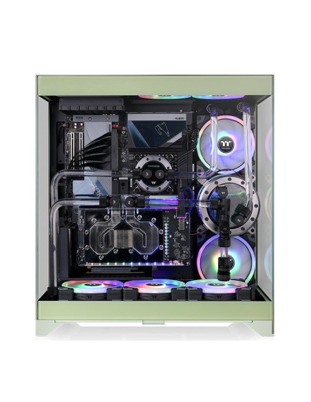 Thermaltake CTE E550 TG Midi Tower Verde