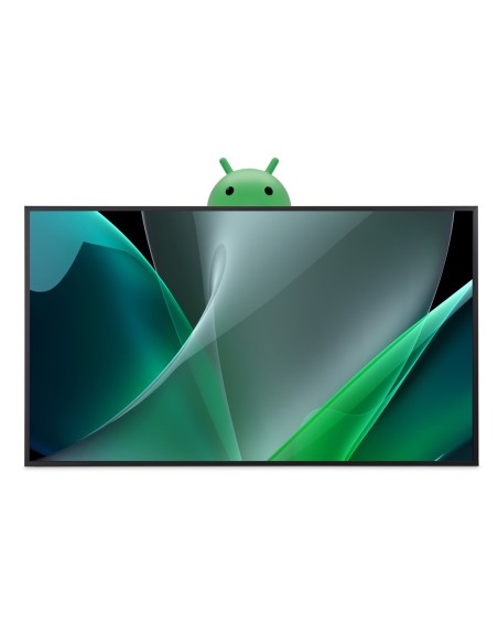 Sharp PN-ME982 Pantalla plana para señalización digital 2,49 m (98") LED 450 cd   m² 4K Ultra HD Negro Android