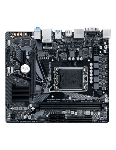 GIGABYTE H610M S2H V2 Placa base - Soporta CPUs Intel Core de 14ª generación, 4+1+1 Fases Híbridas VRM Digital, hasta 5600MHz