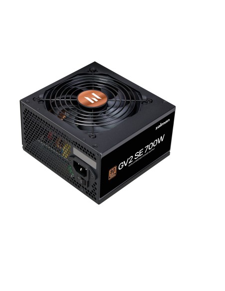 Zalman ZM700-GV2SE unidad de fuente de alimentación 700 W 20+4 pin ATX ATX Negro