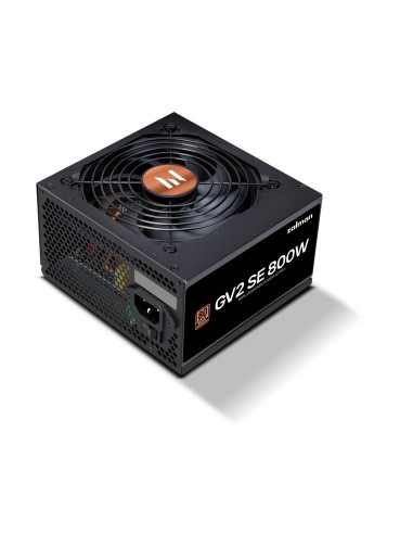 Zalman GV2SE unidad de fuente de alimentación 800 W 20+4 pin ATX ATX Negro