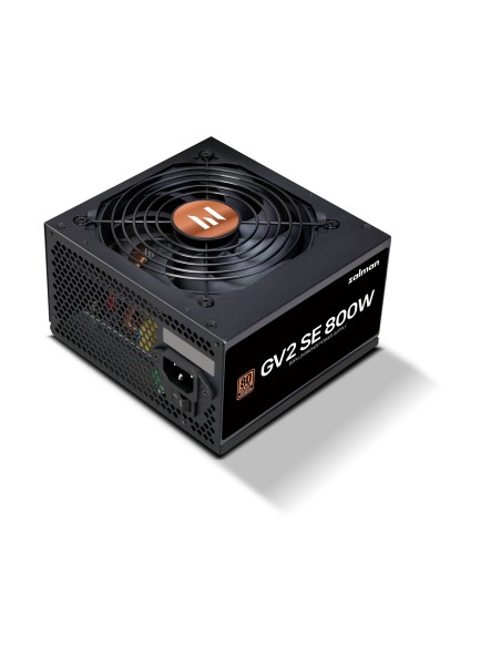 Zalman GV2SE unidad de fuente de alimentación 800 W 20+4 pin ATX ATX Negro