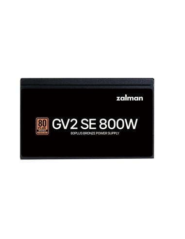 Zalman GV2SE unidad de fuente de alimentación 800 W 20+4 pin ATX ATX Negro