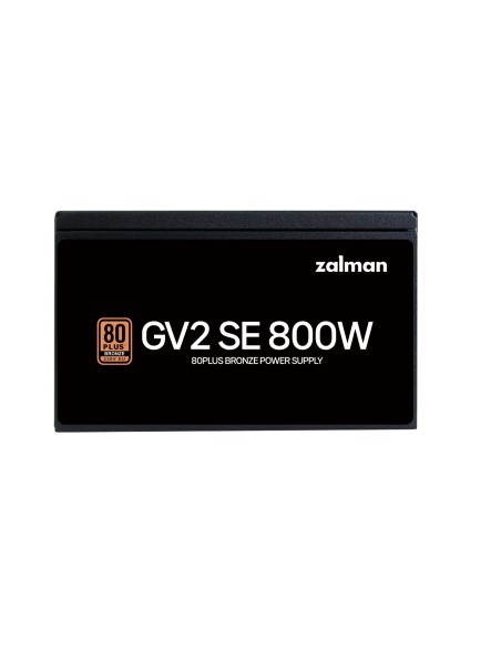 Zalman GV2SE unidad de fuente de alimentación 800 W 20+4 pin ATX ATX Negro