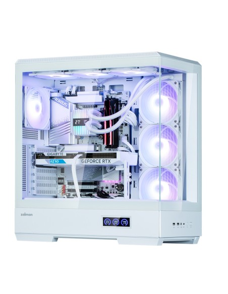 Zalman P50 DS White Midi Tower Blanco