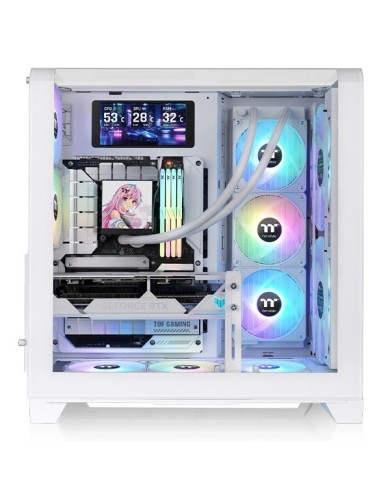 Thermaltake View 390 Air Midi Tower Blanco