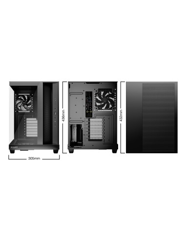 be quiet! Light Base 500 Midi Tower Negro