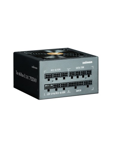 Zalman TeramaxII SE unidad de fuente de alimentación 750 W 18+10 pin ATX ATX Negro