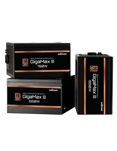 Zalman GigaMax III unidad de fuente de alimentación 850 W ATX Negro