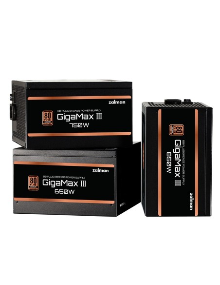 Zalman GigaMax III unidad de fuente de alimentación 850 W ATX Negro