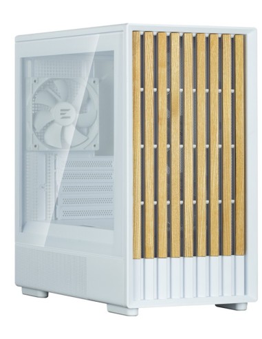 Zalman P10 NAMU WHITE carcasa de ordenador Mini Tower Blanco