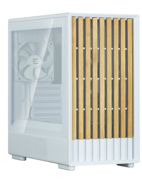 Zalman P10 NAMU WHITE carcasa de ordenador Mini Tower Blanco
