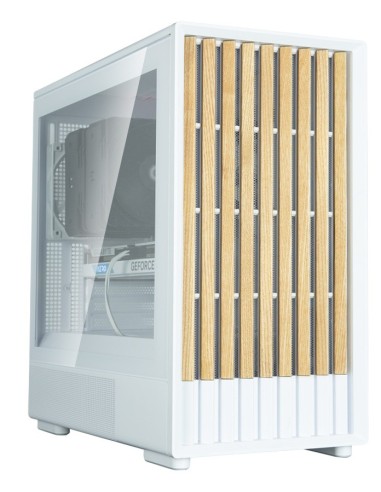 Zalman P10 NAMU WHITE carcasa de ordenador Mini Tower Blanco