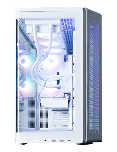 Zalman P60 WHITE carcasa de ordenador Midi Tower Blanco