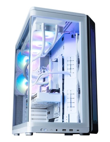 Zalman P60 WHITE carcasa de ordenador Midi Tower Blanco