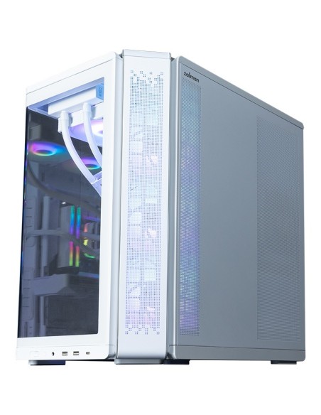Zalman P60 WHITE carcasa de ordenador Midi Tower Blanco