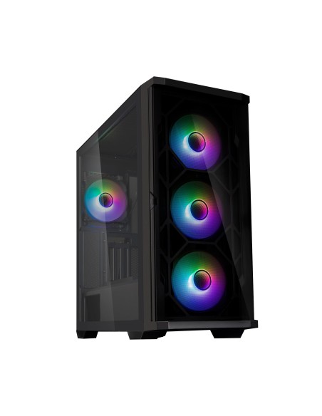 Zalman Z10 DUO carcasa de ordenador Midi Tower Negro