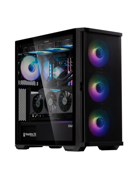 Zalman Z10 DUO carcasa de ordenador Midi Tower Negro
