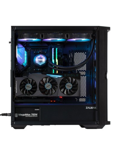 Zalman Z10 DUO carcasa de ordenador Midi Tower Negro
