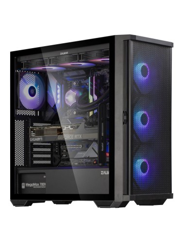Zalman Z10 PLUS carcasa de ordenador Midi Tower Negro