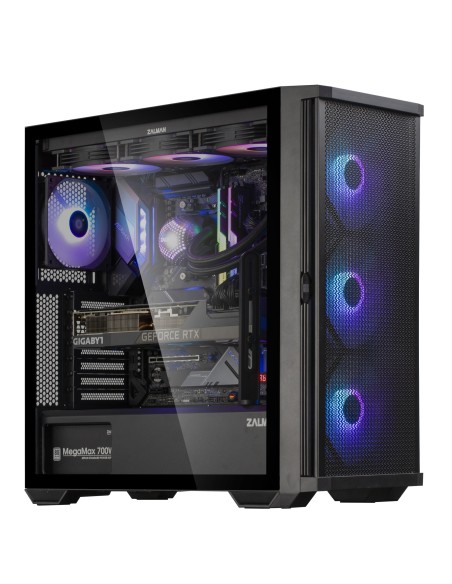 Zalman Z10 PLUS carcasa de ordenador Midi Tower Negro