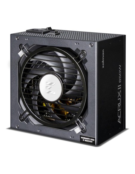 Zalman ACRUX II unidad de fuente de alimentación 850 W 24-pin ATX ATX Negro