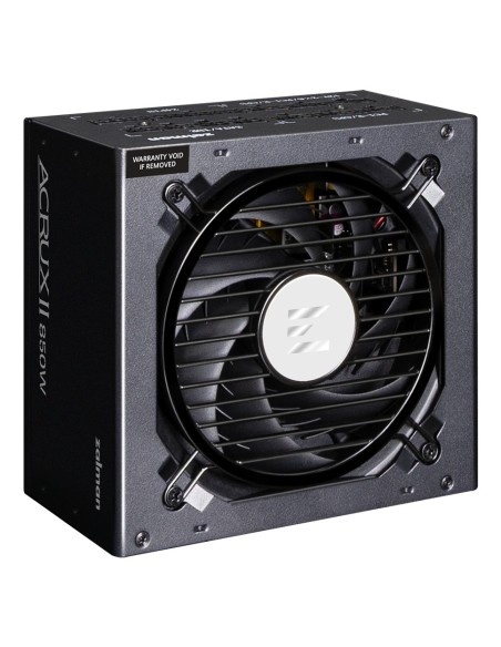 Zalman ACRUX II unidad de fuente de alimentación 850 W 24-pin ATX ATX Negro